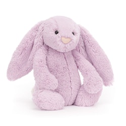 Jellycat- Bashful Lilac Bunny Medium/ gosedjur