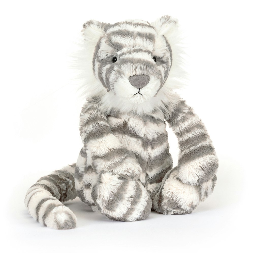 Jellycat- Bashful Snow Tiger Medium/ gosedjur