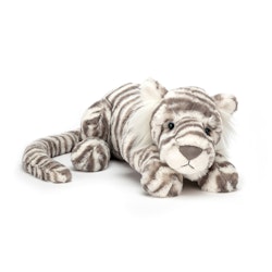 Jellycat- Sacha Snow Tiger Little/ gosedjur