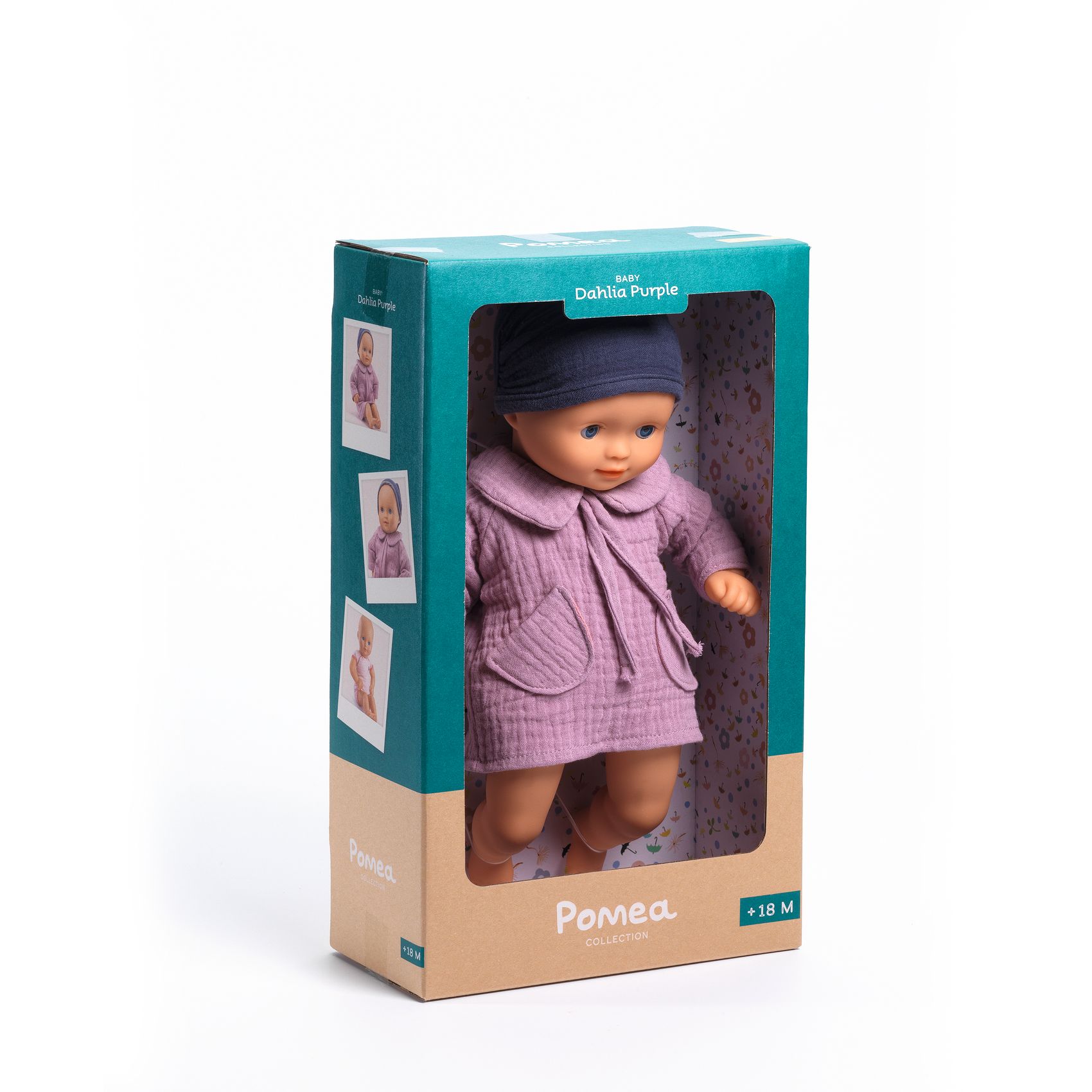 Djeco- POMEA Doll - Dalhia Purple/ docka