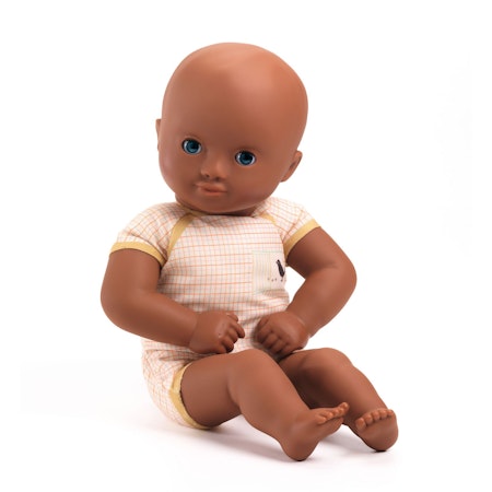 Djeco- POMEA doll Yellow  to dress/ docka