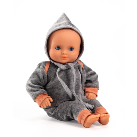 Djeco- Pomea Pearl Gray - dolls clothing/ docktillbehör