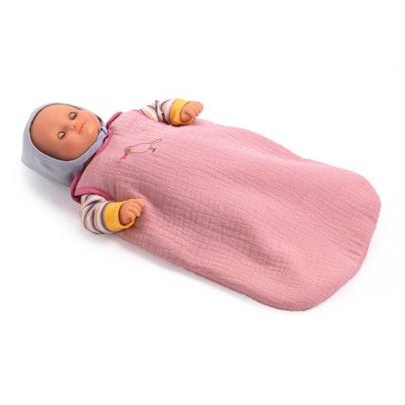 Djeco- Pomea Doll Sleeping bag Roseraie/ docktillbehör