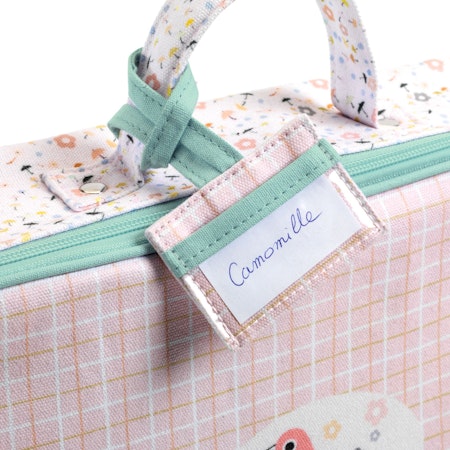Djeco- Pomea Suitcase - Baby Care/ docktillbehör