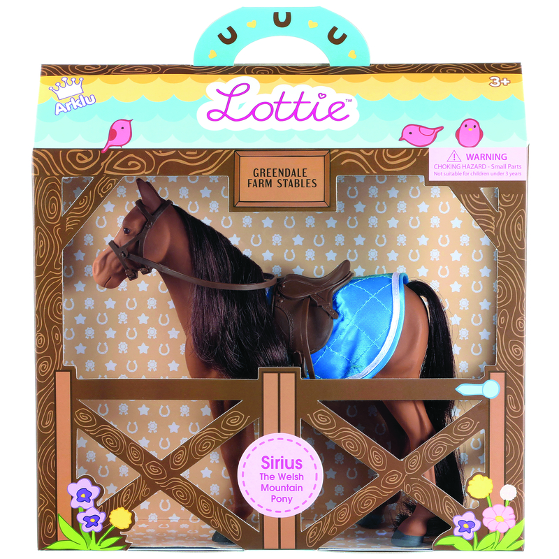 Lottie- Sirius the Pony/ docktillbehör