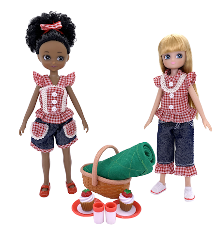 Lottie- Picnic in the Park Multipack 2 Dolls & set/ docka