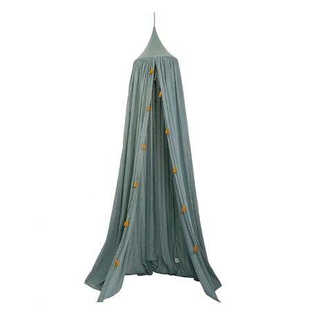Roommate- Canopy Sea Grey/ sänghimmel