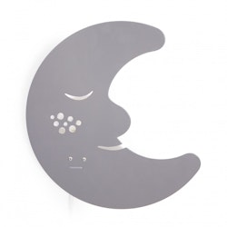 Roommate- Moon Lamp Grey/ lampa