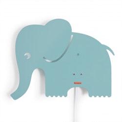 Roommate- Elephant Lamp Pastel Blue/ lampa