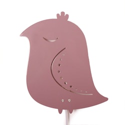 Roommate- Bird Lamp - Violet/ lampa