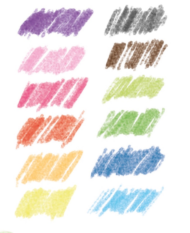 Djeco- 12 Watercolour Pencils - Classic/ färg