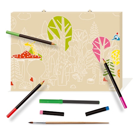 Djeco- Big box of Colours/ pennor