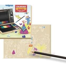Djeco- Color Box/ pennor