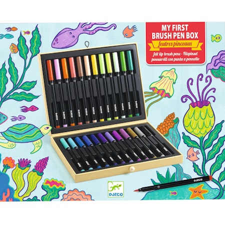 Djeco- First brush pens box/ pennor
