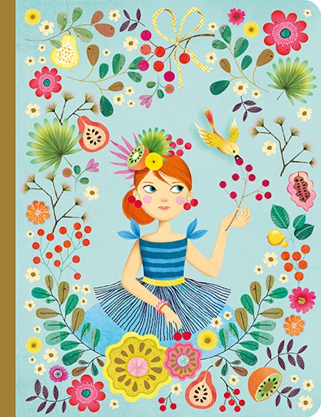 Djeco- Rose Notebook - FSC MIX/ anteckningsbok