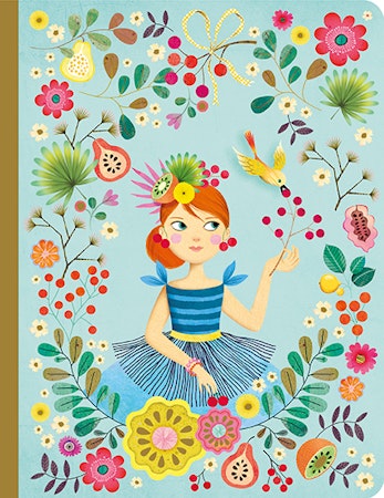 Djeco- Rose Notebook - FSC MIX/ anteckningsbok