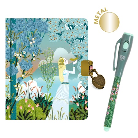 Djeco- Charlotte little secret notebook - magic pen/ dagbok