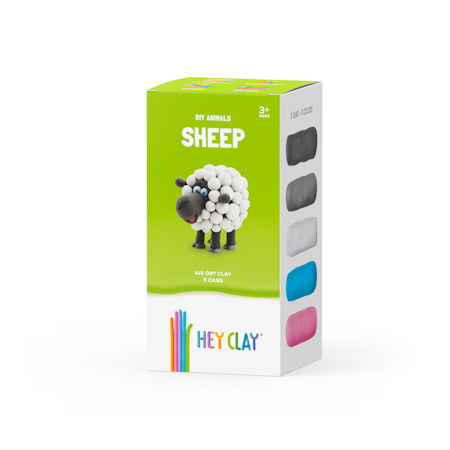Hey Clay-  Claymates Sheep/ lerpyssel