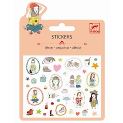 Djeco- Mini Stickers Puffy - Fashion/ klistermärke