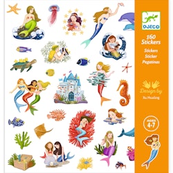 Djeco- Stickers, Mermaid/ klistermärke