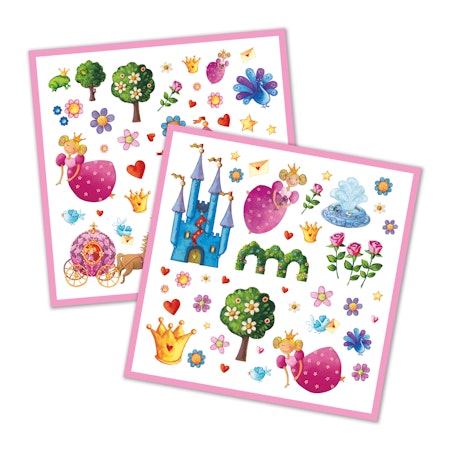 Djeco- Stickers Princess Marguerite/ klistermärke