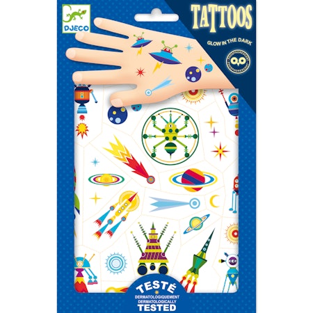 Djeco- Tattoo, Space oddity/ tatuering