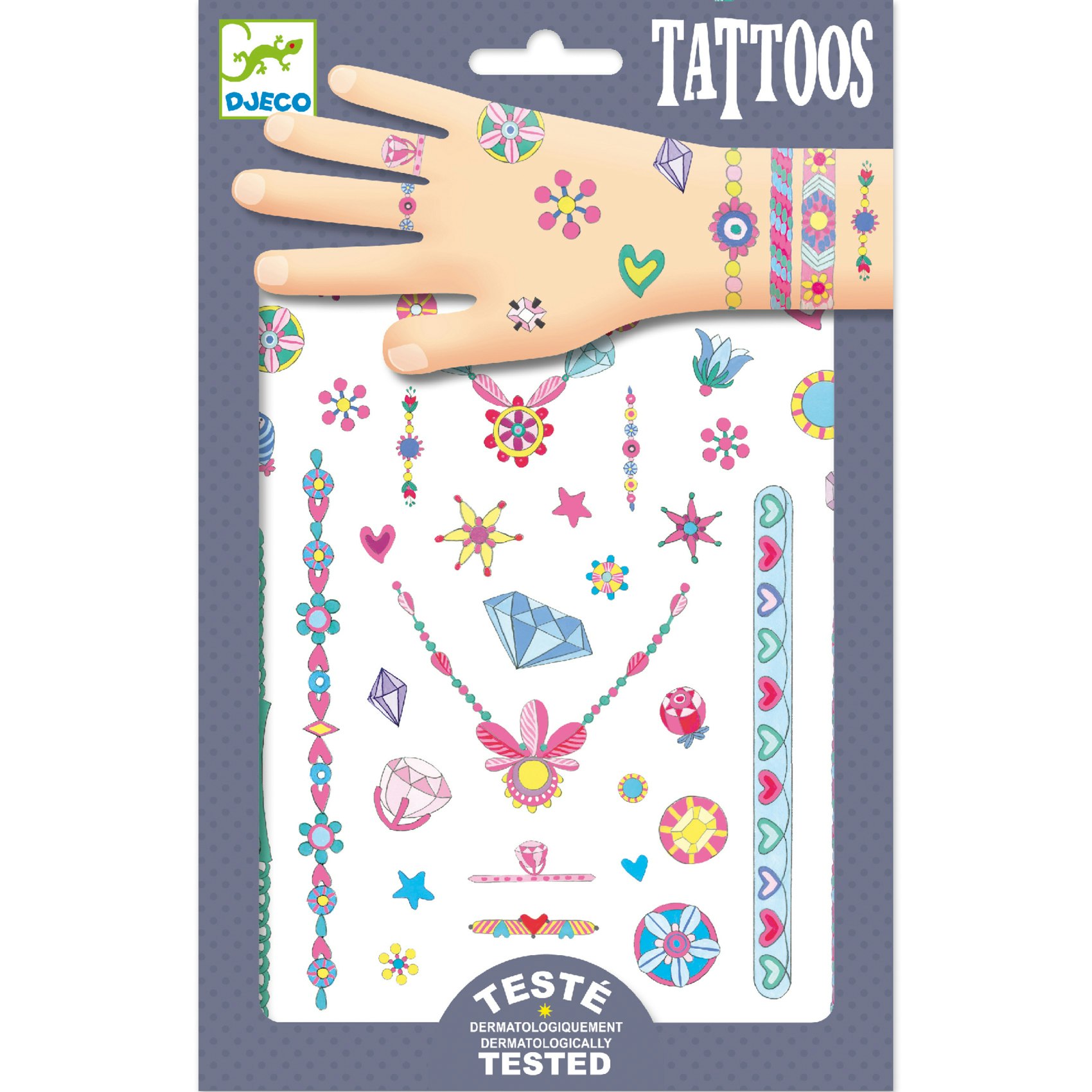 Djeco- Tattoo, Jenni´s Jewels/ tatuering
