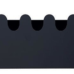 Roommate- Sinus Box & Coat rack Black/ förvaring