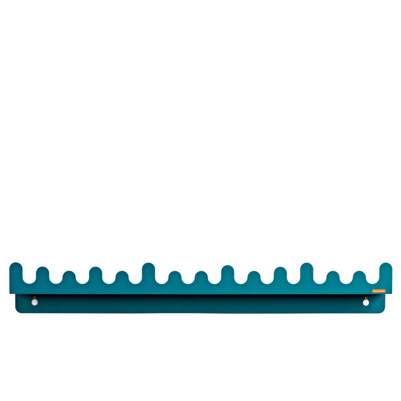 Roommate- Doodle Drop Picture shelf Blue/ krok