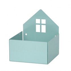 Roommate- House box Pastel Blue/green/ förvaring