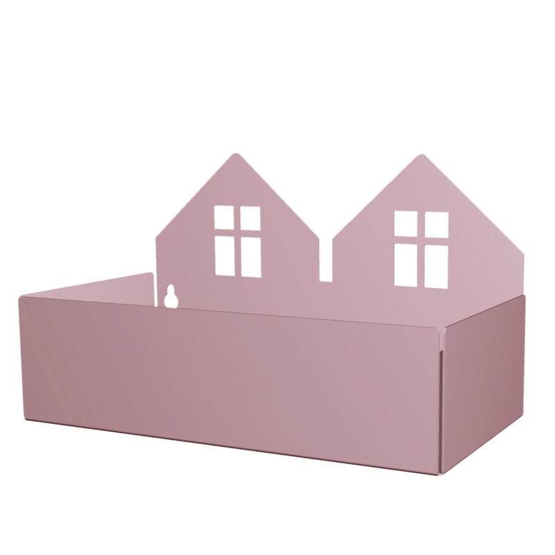 Roommate- Twin house box, violet/ förvaring