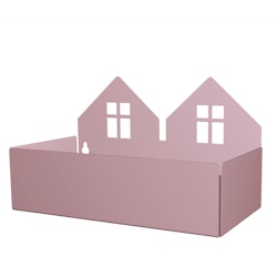 Roommate- Twin house box, violet/ förvaring