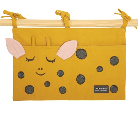 Roommate- BED POCKET - GIRAFFE/ förvaring