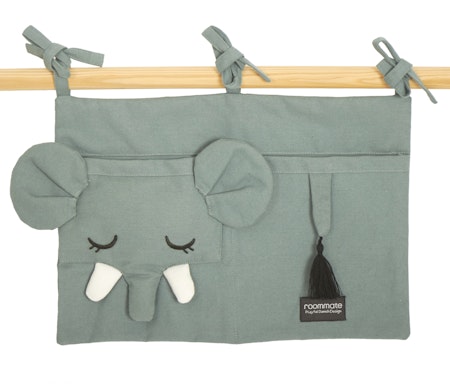 Roommate- BED POCKET - ELEPHANT/ förvaring
