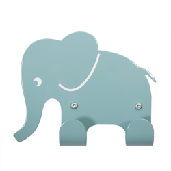 Roommate- Elephant Hook - Pastel blue/ krok