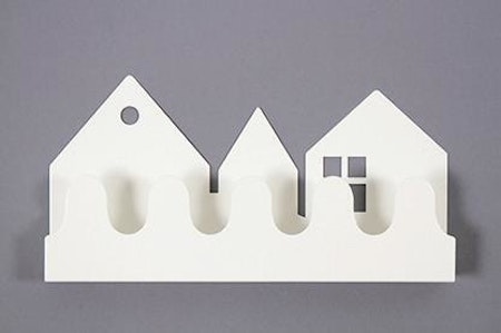 Rommate- Village Coat rack White/ krok