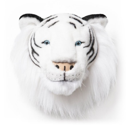 Roomfriends- Tigerhuvud vitt/ inredning