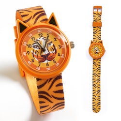 Djeco- Watch, Tiger/ klockor
