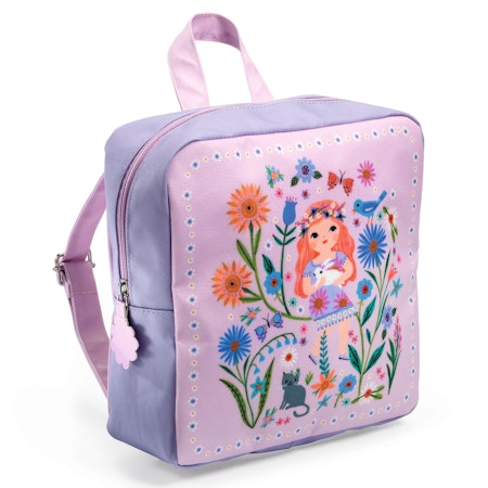 Djeco- Backpack Lila/ väskor.