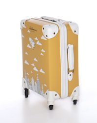 Pellianni- City Suitcase, / resväska med hjul- sun