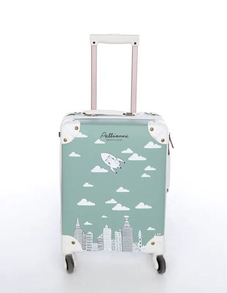 Pellianni- City Suitcase, aqua/ väskor