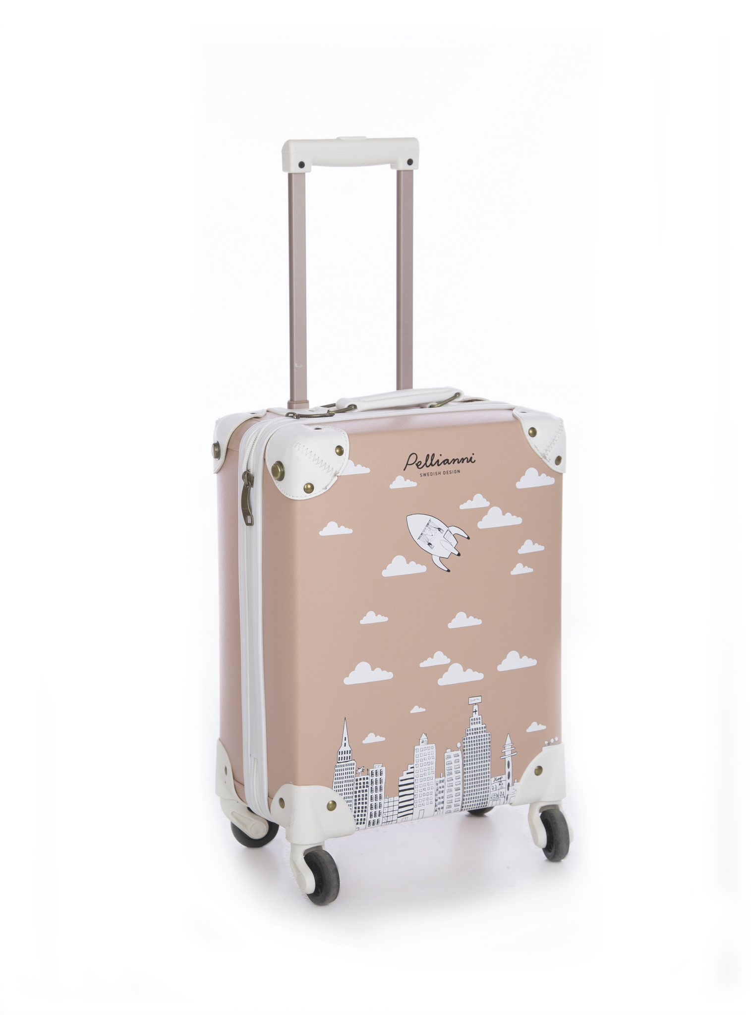 Pellianni- City Suitcase, rose/ väskor