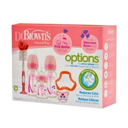 Dr Brown-  WN Options Gift set (Rosa)/ babytillbehör