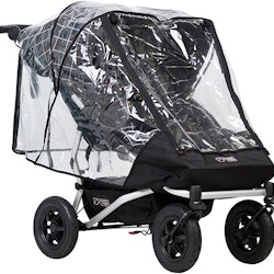 Mountain Buggy Duet Regnskydd- dubbelt