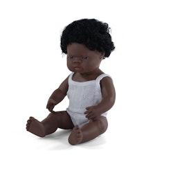 Miniland Docka pojke 38cm Milton ( African Boy  )