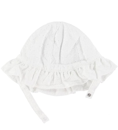 Nordic Label- Solhatt  White Skye m. Hålmönster/solhatt