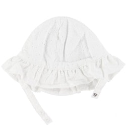 Nordic Label- Solhatt  White Skye m. Hålmönster/solhatt