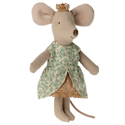 Maileg- Princess mouse, Little sister in matchbox/möss
