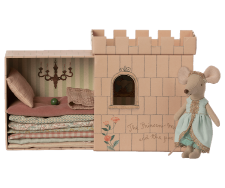 Maileg- Princess and the pea, Big sister mouse/ möss