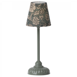 Maileg- Vintage floor lamp, Small - Dark mint/ tillbehör